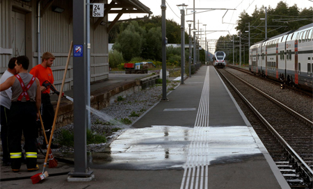 suiza ataque en un tren Muere uno de los seis heridos por el ataque en un tren de Suiza